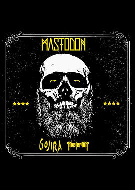 Mastodon Gojira Poster