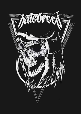 Hatebreed Skull Graphic