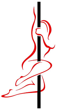 Pole Dance Silhouette