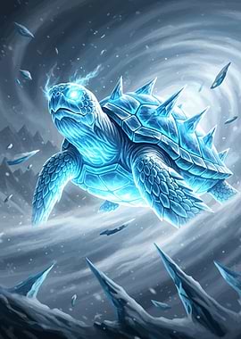 Turtle Fantasy Creature Artwork