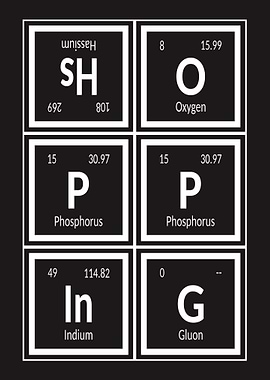 Shopping Periodic Table Elements