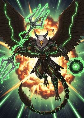 Eagle-headed Warrior Weapons