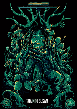 Train to Busan Movie Poster Art