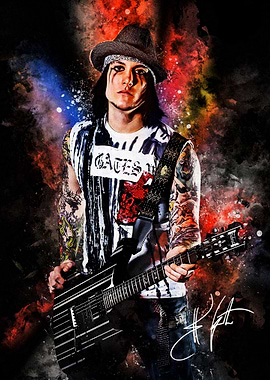 Synyster Gates with Guitar