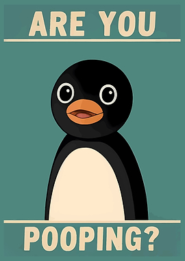 Are You Pooping? Pingu Meme