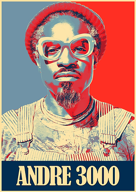 Andre 3000 Portrait Poster