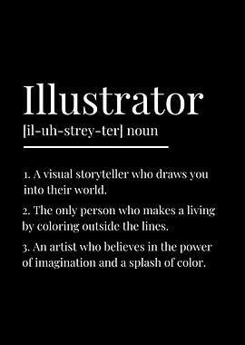 Funny Illustrator Definition