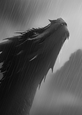 Dragon in the Rain