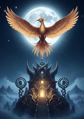 Golden Phoenix Ancient Temple