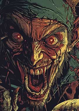 Creepy Goblin Portrait
