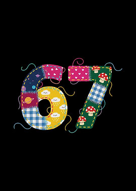 67 six seven meme sewing number