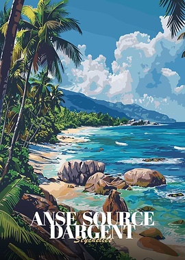 Anse Source D'Argent, Seychelles Beach
