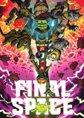 Final Space Comic Book Cover Art