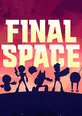 Final Space Cartoon Poster