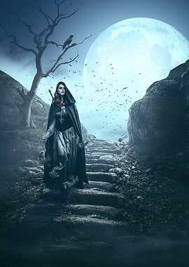 The Morrígan Descends – Dark Goddess of War and Fate
