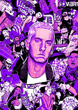Eminem Collage Art