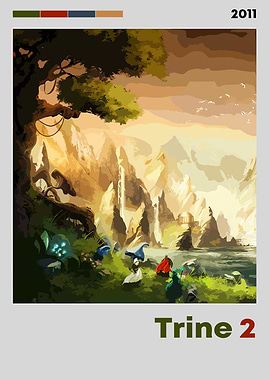 Trine 2 Game Art by