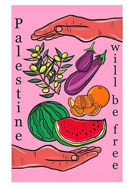 Palestine Will Be Free Art