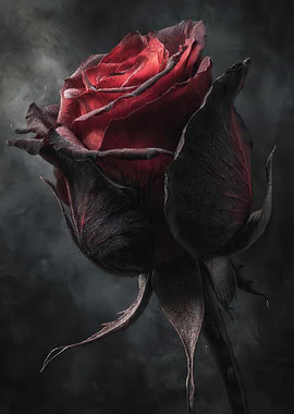 Dark Red Rose