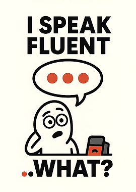 I Speak Fluent... What? Cartoon