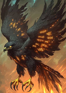 Mystical Eagle Runes