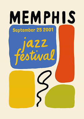 Memphis Jazz Festival Poster