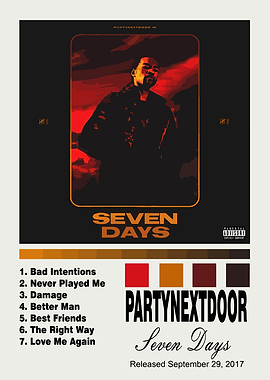 PARTYNEXTDOOR - Seven Days Album Cover