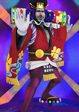 Eccentric King with Drum Katamari