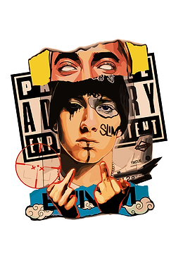 Eminem Collage Art