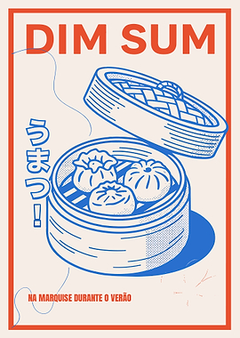 Dim Sum Illustration