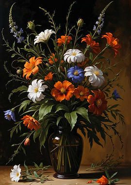 Classic Floral Still Life