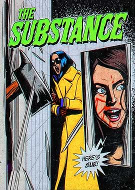 The Substance Comic Book Cover
