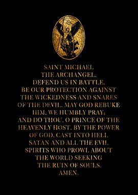 Saint Michael Prayer