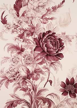 Burgundy Floral Arrangement