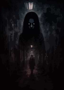 Dark Hallway Encounter