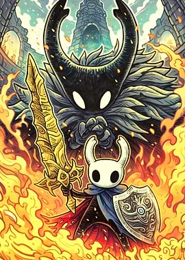 Hollow Knight: Fiery Confrontation