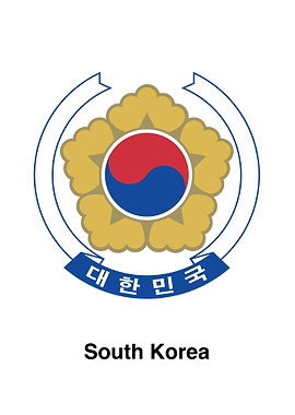 South Korea Emblem
