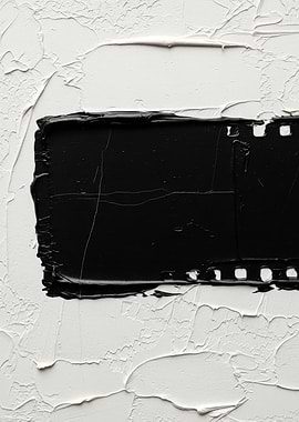 Abstract Film Strip Painting