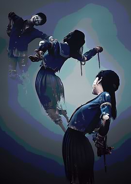 Spooky Japanese School Uniform Figures