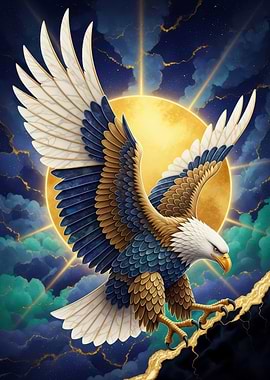 Golden Sun Eagle