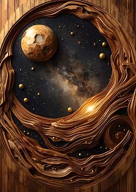 Wooden Space Art