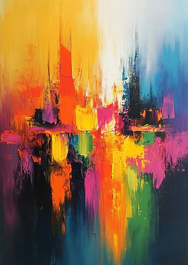 Colorful Abstract Painting