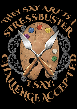 Art is a Stressbuster Challenge Accepted