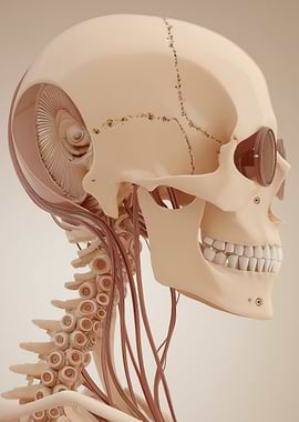 Steampunk Skull Anatomy