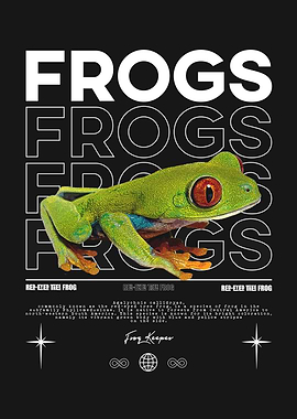 Red-Eyed Tree Frog Exotic Pet