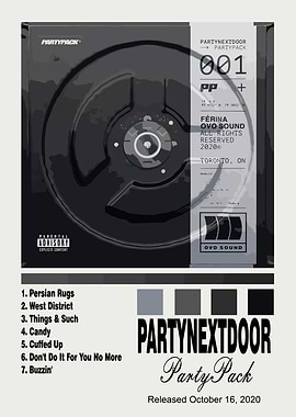 PARTYNEXTDOOR PartyPack Album Cover