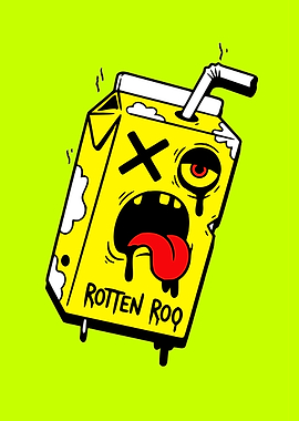 Rotten Roo Juice Box Cartoon
