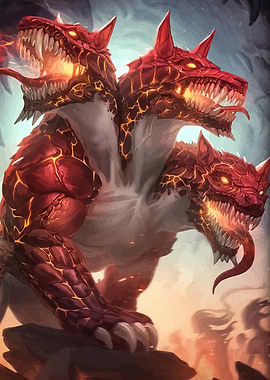 Three-Headed Dog Monster