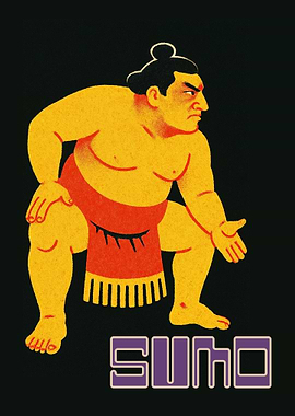 Japanese Sumo Wrestler