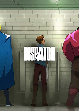 Superheroes in a Public Restroom